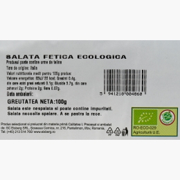 Salată fetica ecologică 100g