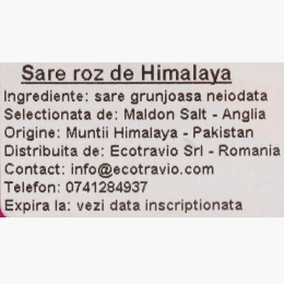 Sare roz de Himalaya 250g