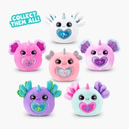 Jucărie de pluș Rainbocorn - Axolotl (surpriză)