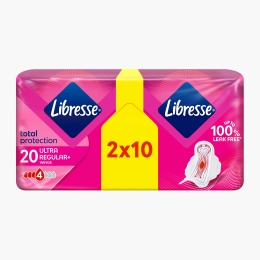 Absorbante Ultra Regular Duo cu aripioare 20 buc