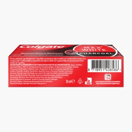 Pastă de dinți pentru albire Max White Charcoal 20ml