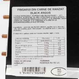 Frigărui marinate de mânzat Black Angus 240g