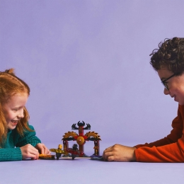 Pachet de luptă cu dragoni Spinjitzu, 71826 Ninjago Dragons Rising, 186 piese, +6 ani