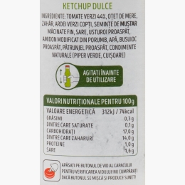Ketchup cu tomate verzi, 320g