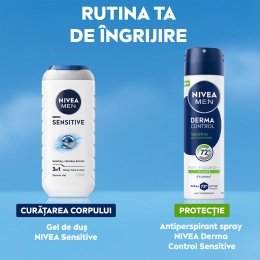 Deodorant antiperspirant spray Men Derma Control Sensitive, 150ml