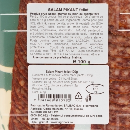 Salam Pikant feliat 100g