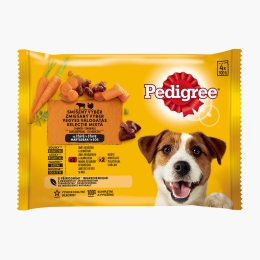 Hrană umedă pentru câini adulți, 4x100g, selecție delicioasă în sos 