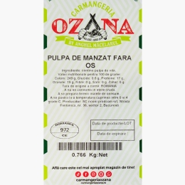 Pulpă de mânzat fără os 760g