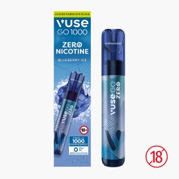 Țigară electronică Blueberry Ice, fără nicotină, 1000 puffs