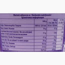 Înghețată de vanilie cu mousse de ciocolată 425ml (297g)
