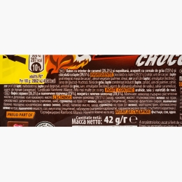 Batoane cu ciocolată 5x42g