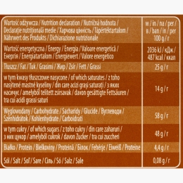Ciocolată Irish cream 200g