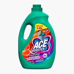 Soluție pentru îndepărtare pete Booster Colors, parfum de primăvară, 2.45l