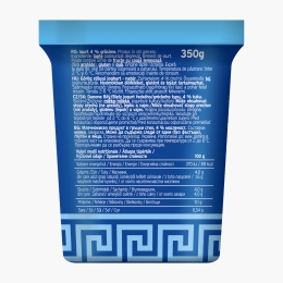 Iaurt grecesc natur proteic, 4% grăsime, 350g