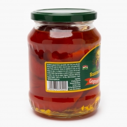 Gogoșari sferturi în oțet 680g