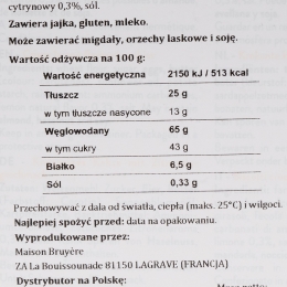 Fursec fraged lămâie 60g