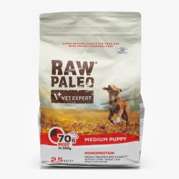 Hrană uscată pentru câini de talie medie în creștere, 2.5kg, vită 