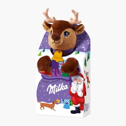 Ciocolată mix Crăciun cu jucărie de pluș 96g