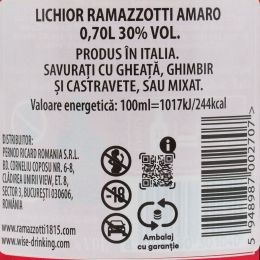 Lichior Amaro 30% alc. 700ml