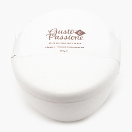 Înghețată italiană artizanală (gelato) căpșuni (vegan și fără zahăr) + vanilie de madagascar 300g