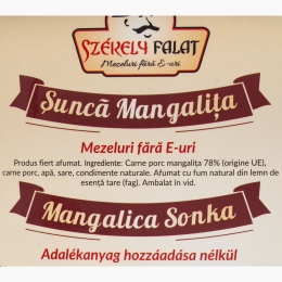 Șuncă Mangalița, felii, 100g
