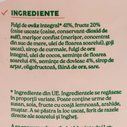 Granola cu fructe 350g