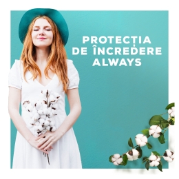 Absorbante Cotton Protection Night (mărimea 3), 8 buc