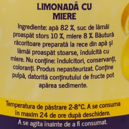 Limonadă cu miere 1l