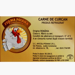 Amestec carne ciorbă curcan 900g