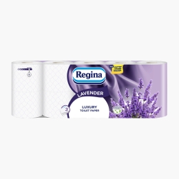 Hârtie igienică Lavandă, 3 straturi, 10 role