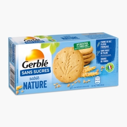 Biscuiți natur fără zahăr 132g