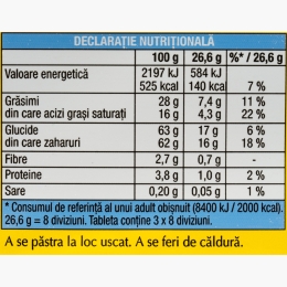 Ciocolată cu lapte 80g