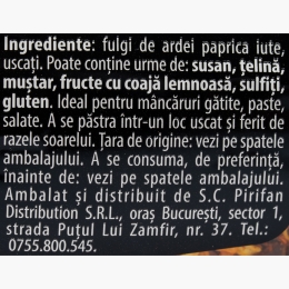 Râșniță paprika iute 65g