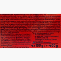 Iaurt de băut cu căpșuni 4x100g