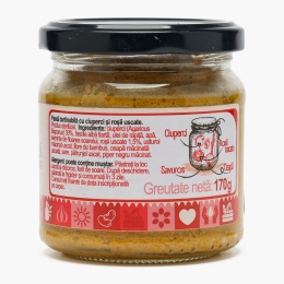 Pastă tartinabilă cu ciuperci și roșii uscate 170g