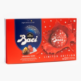 Praline ciocolată neagră umplutură alune de pădure 150g