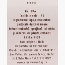 Aperitiv 11% alc. 1l