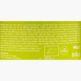 Sirop de agave eco 400g