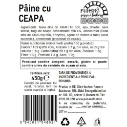 Pâine cu ceapă, 450g