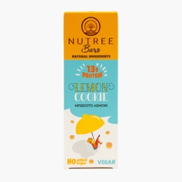 Baton proteic din curmale Lemon Cookie, fără zahăr adăugat 50g