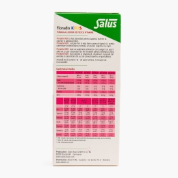 Formulă lichidă de fier și vitamine pentru copii Floradix Kids 250ml