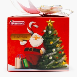 Biscuiți pentru copii, pachet special Moș Crăciun 4x60g