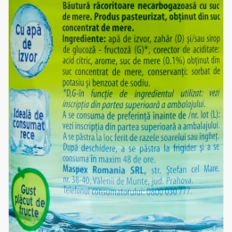 Băutură necarbogazoasă mere 1.5l