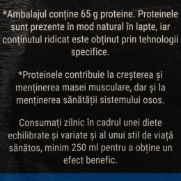 Lapte high protein, fără lactoză, 1.7% grăsime, 1l