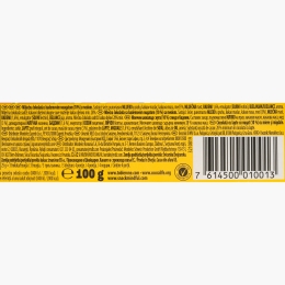Ciocolată cu lapte, nuga, miere și migdale 100g
