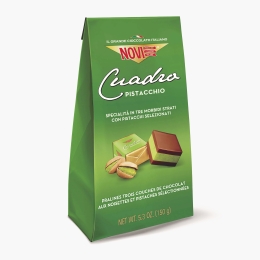 Praline de ciocolată cu fistic, fără gluten 150g