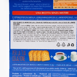 Pâine prăjită cu portocale, morcov, lămâie 300g