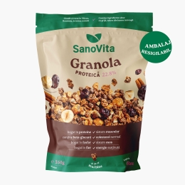 Granola proteică 350g