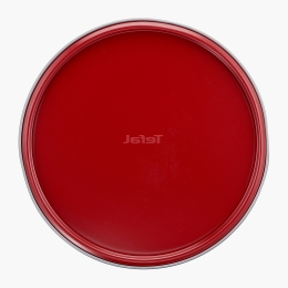 Formă tort Delibake Springform Combi, 27cm, înveliș antiaderent, margine detașabilă, roșu/argintiu