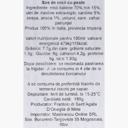Măslinescu - Sos cu ton, sardine și anșoa 180g